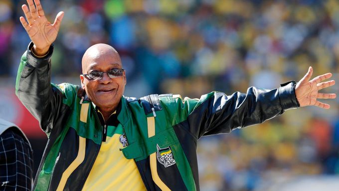 Jihoafrický prezident Jacob Zuma. Ilustrační foto.