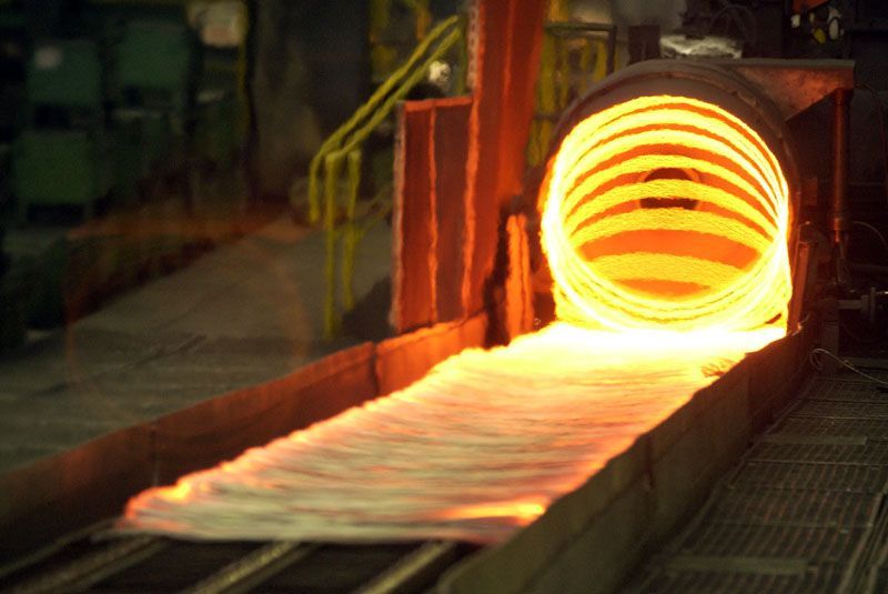 Výroba drátu v Mittal Steel Ostrava