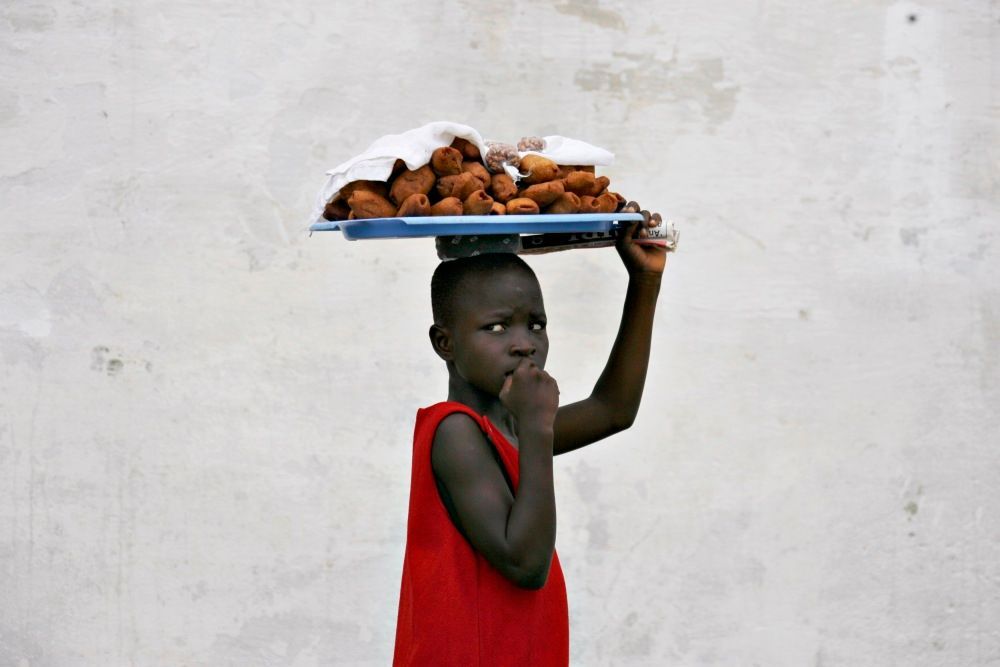 dětská práce afrika