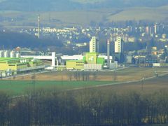 Plánovaná papírna v průmyslové zóně v Zábřehu