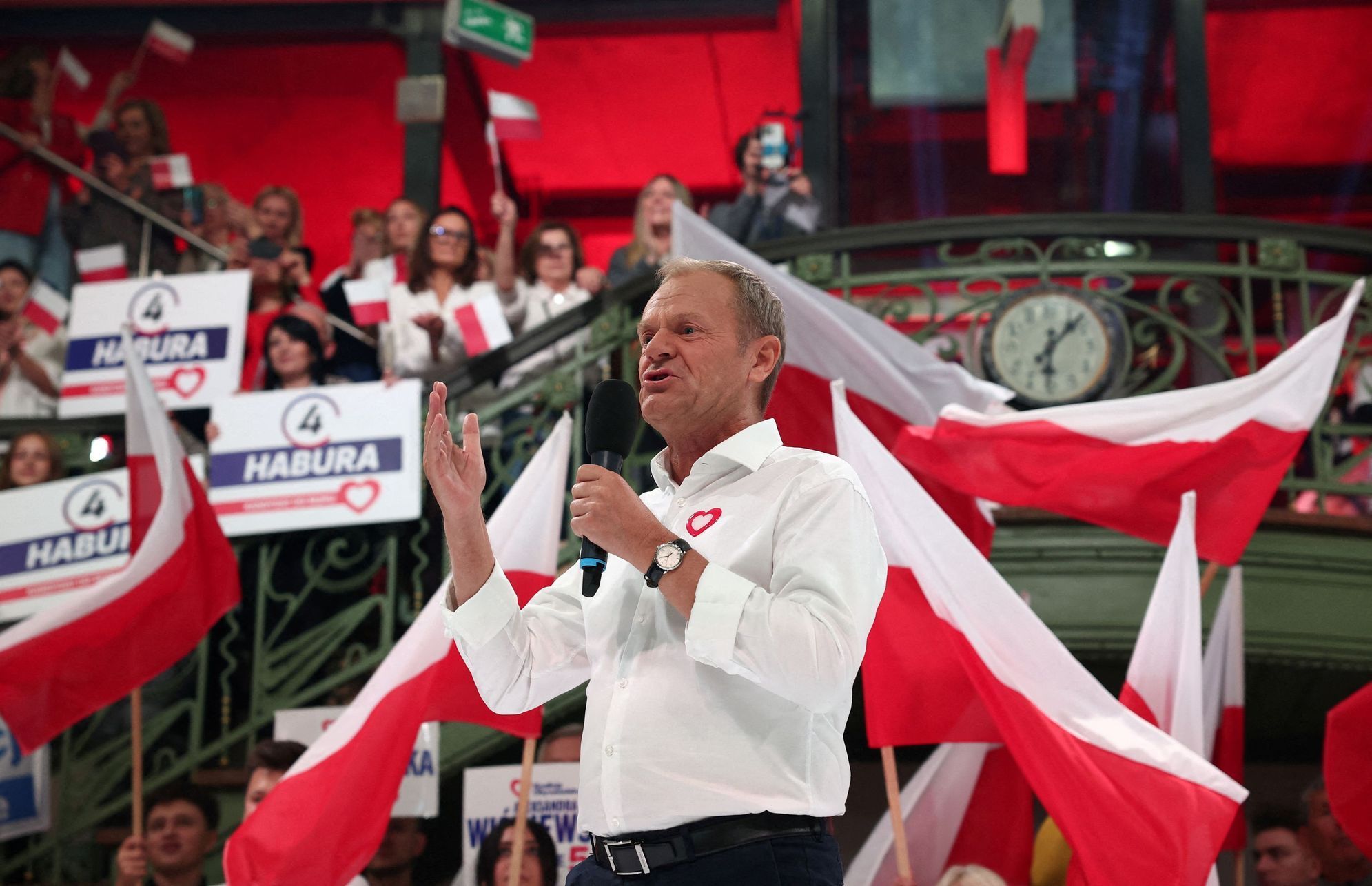 Polsko donald Tusk opozice volby