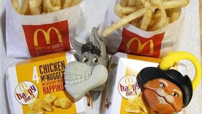 Happy meal od McDonald's.