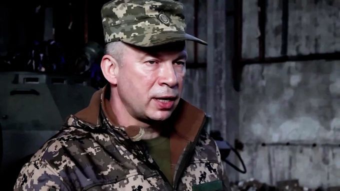 Ukrajinský generál Oleksandr Syrskyj.