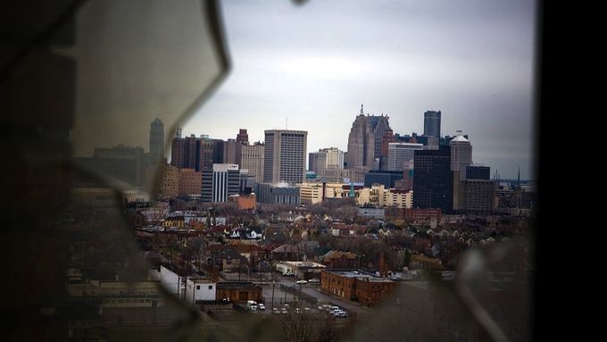 Fotky zmaru: Tak vypadá bankrotující Detroit