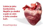Kaufland vítá Valentýna syrovým srdcem, černý humor rozděluje zákazníky