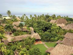 typický fidžský dovolenkový resort