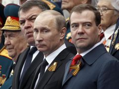 Putin a Medveděv, nerozlučná dvojka.