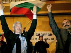 Volen Siderov, šéf extrémně pravicové strany Útok, která loni šokovala v parlamentních volbách ziskem přes osm procent hlasů.