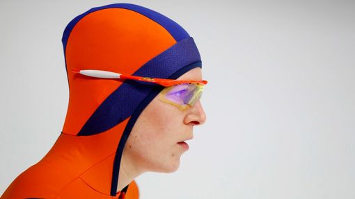 Ireen Wüstová v závodě na 1500 m na ZOH 2018