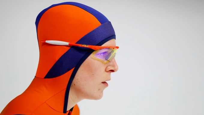Ireen Wüstová v závodě na 1500 m na ZOH 2018