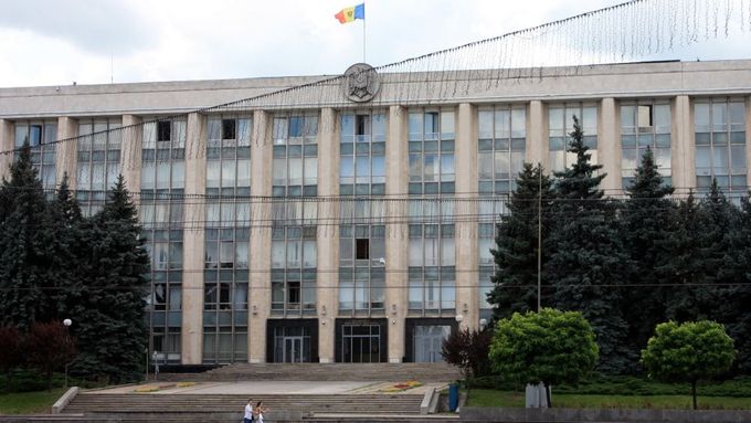 Budova moldavské vlády.