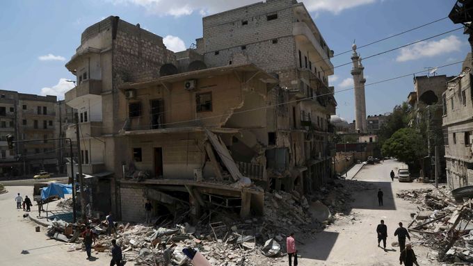 Aleppo v Sýrii. Ilustrační foto.