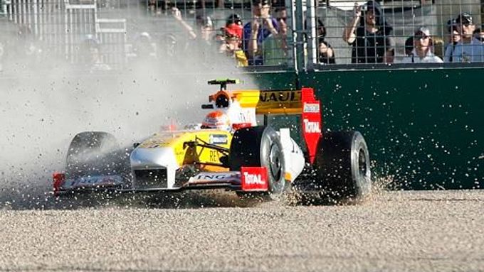 Nelson Piquet ještě v barvách Renaultu