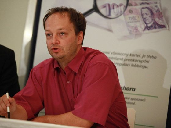 Kdo je Václav Láska? Václav Láska na tiskové konferenci Strany zelených