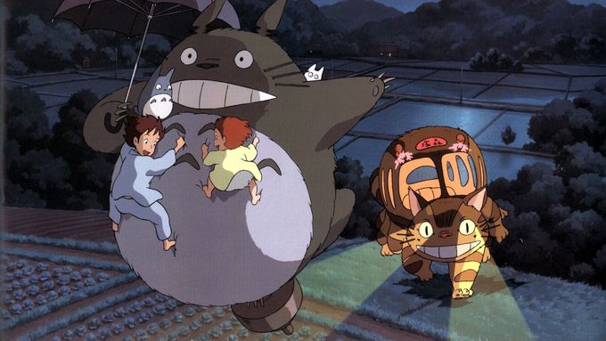 Hrdinou filmu Můj soused Totoro je tajemná chlupatá bytost.