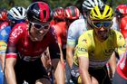 Tour de France 2019: Geraint Thomas (vlevo) a Julian Alaphilippe