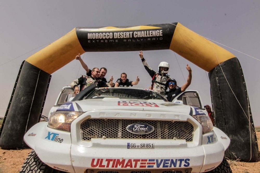 Morocco Desert Challenge 2017: Tomáš Ouředníček a David Křípal, Ford Ranger Dakar