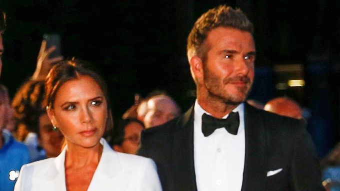 David Beckham s manželkou Victorií