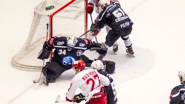 Semifinále Třinec vs Plzeň 2019: Dominik Frodl