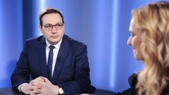 Ministr zahraničí Jan Lipavský v rozhovoru pro pořad Spotlight.
