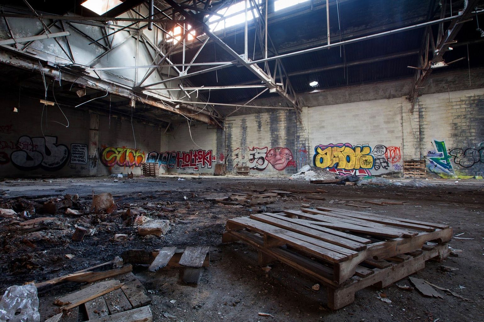 Fotogalerie: Zkrachovalé město Detroit