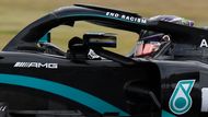 Lewis Hamilton v Mercedesu ve Velké ceně Portugalska formule 1 2020