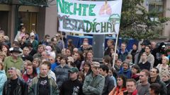 Pardubice - další protest proti kácení zeleně