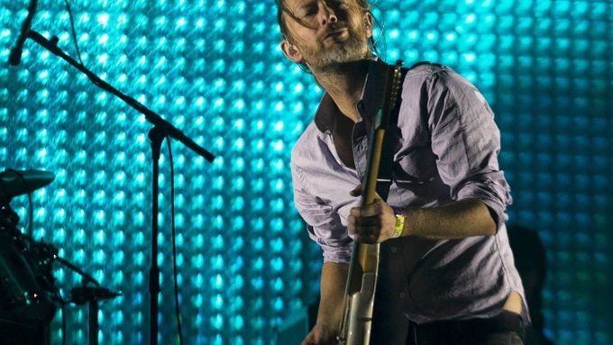 Thom Yorke, frontman Radiohead.