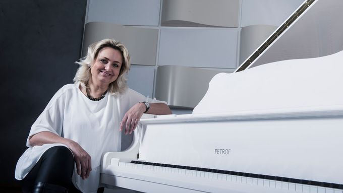 Zuzana Ceralová Petrofová, majitelka výrobce klavírů a pianin Petrof.