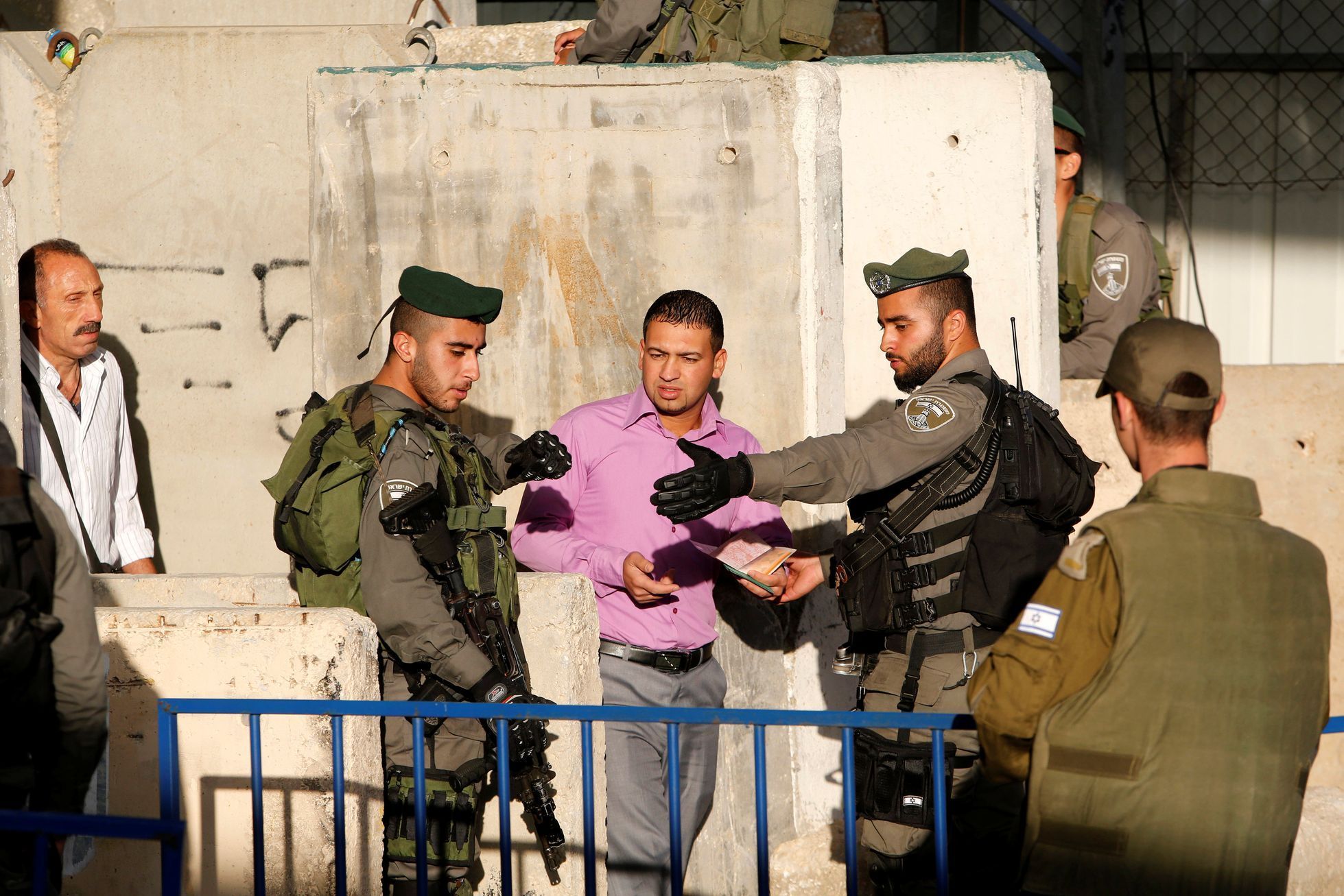 Hraniční přechod Izrael-Palestina
