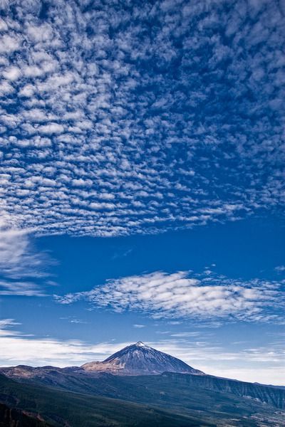 Sopka Mount Teide ve Španělsku