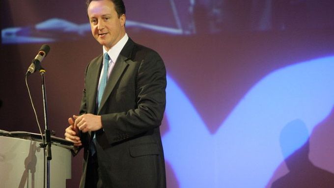 David Cameron na kongresu ODS roku 2007