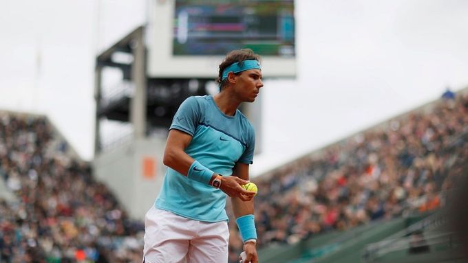 Rafael Nadal na letošním Roland Garros