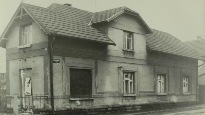 Palachův rodný dům ve Všetatech.