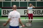 Fed Cup 2017: Petr Pála a Karolína Plíšková