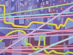 A. Střížek, Noční město III.