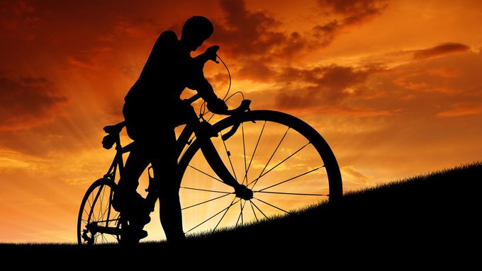 Cyklistika, ilustrační obrázek.
