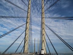 Most přes öresundskou úžinu spojující dánskou Kodaň se švédským Malmö.