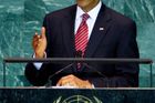 Obama v OSN: Izrael a Palestinci se musí dohodnout sami