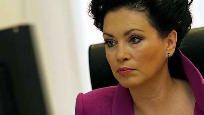 Bývalá moderátorka, nyní politička Jana Bobošíková.