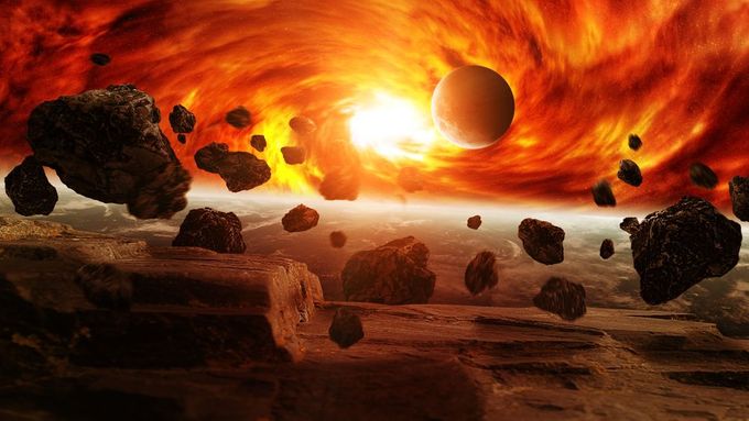 Jedna z teorií vzniku života na Zemi říká, že ho zapříčinilo dopadání meteoritů na zemský povrch. Meteority měly z vesmíru doručit základní prvky nezbytné pro život.