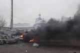 Útok proruských proruských separatistů na Mariupol.