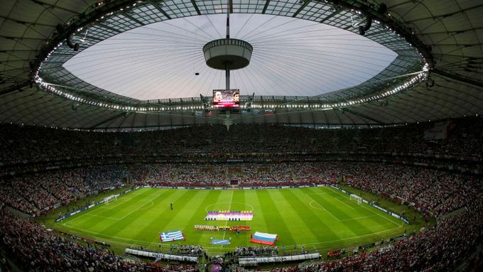 Národní stadion ve Varšavě. Zaplní ho ve čtvrtek čeští fanoušci?