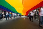 Největší průvod za práva homosexuálů v Asii: Tchaj-wanem prošly desítky tisíc lidí