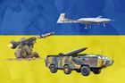Obávané zbraně na Ukrajině: Jak vypadají v akci Javeliny, Bayraktary či ruské rakety