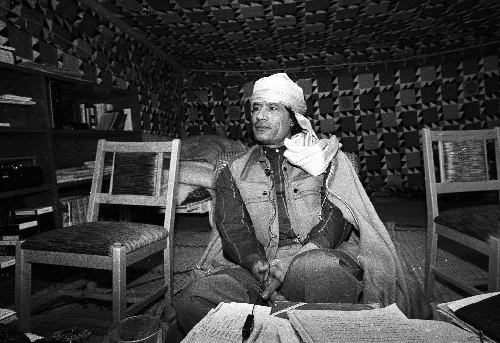Muammar Kaddáfí - archiv - 1986