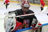 JAKUB KOVÁŘ má letos skvělou formu, v KHL odchytal za Jekatěrinburg celkem 60 utkání, za národní tým dosud osm. V našlapané brankářské trojici na něj zbyla úloha třetího vzadu.