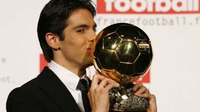 V roce 2007 získal Zlatý míč Brazilec Kaká