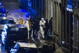 Belgická policie prověřuje dům v centru města Verviers.
