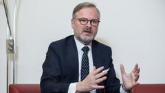 Premiér Petr Fiala ODS